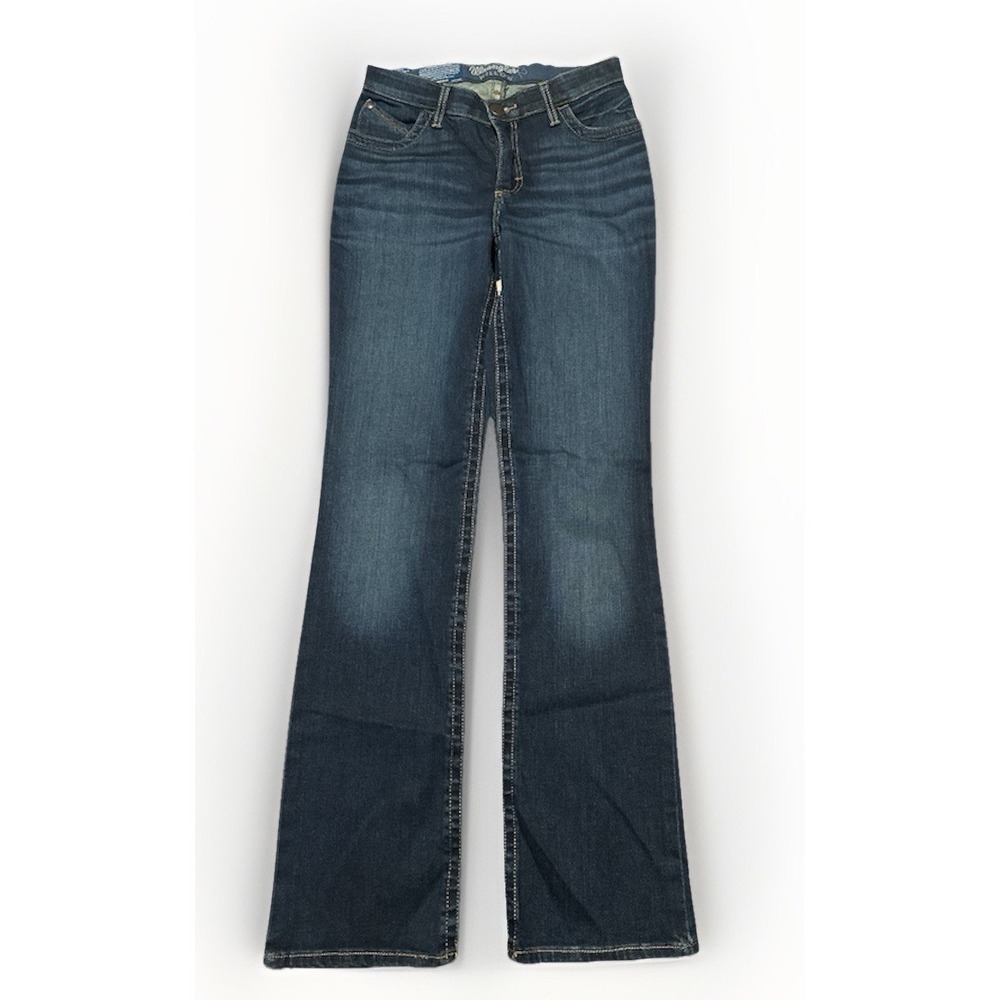 Wrangler Willow Jeans Womens 5x34 Ultimate Riding Bootcut Stretch Denim WRW60CM